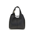 Black Calf Leather Bos Taurus Handbag