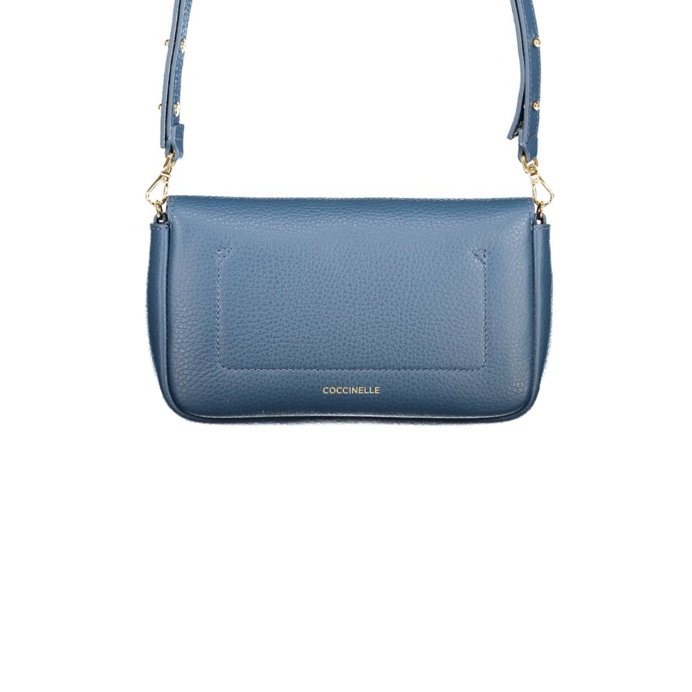 Blue Leather Womens Bag