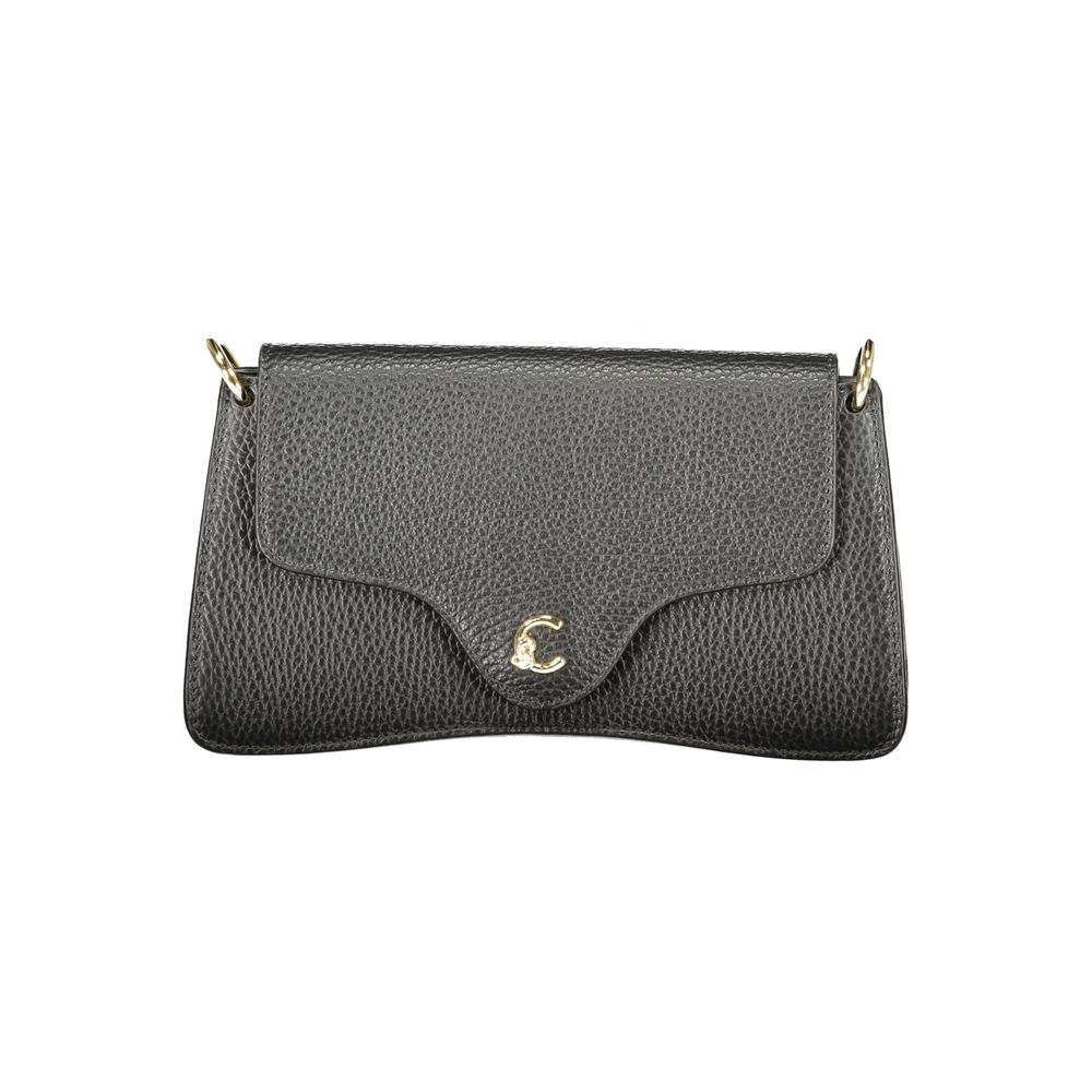 Black Leather Women Handbag