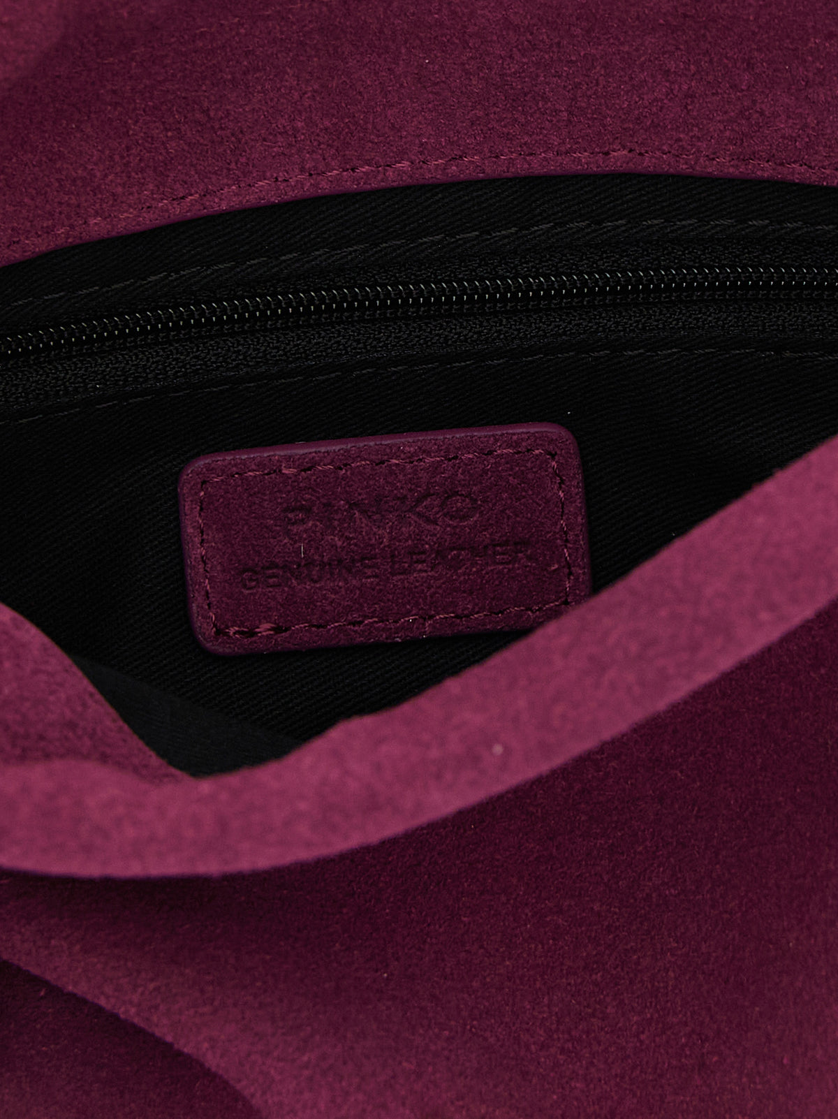 Purple Lambskin Clutch Bag